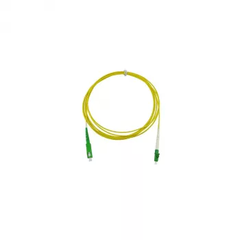 BlueOptics Simplex optički patch kabel LC/APC na SC/APC singlemode OS2 0,5m žuti