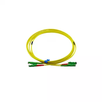 BlueOptics Duplex optički patch kabel, E2000-APC/E2000-APC, singlemode OS2, 10 m, zeleni konektori