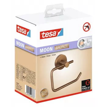 Tesa MOON BRONZE držač toaletnog papira, samoljepljivi, metalni
