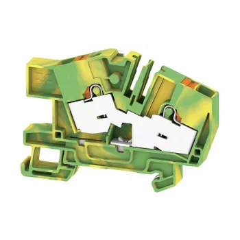 Weidmüller AITB 6 BB 2C PE redna stezaljka za zaštitni vodič, PUSH IN, 6 mm², 41 A, 800 V, zeleno-žuta