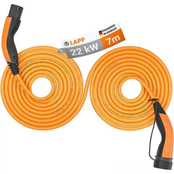 Lapp Mobility Type 2 Helix kabel za punjenje 22 kW 7 m narančasti
