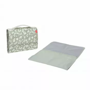 Lässig Green Label torba za pelene XL, Leo, 1,9 l, 26 x 4,5 x 19 cm, s vodootpornom podlogom za presvlačenje, reciklirani poliester, light khaki