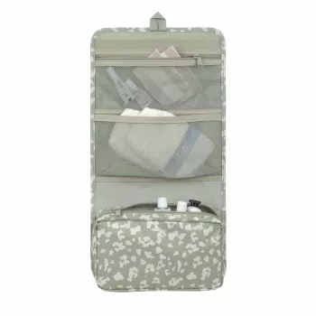 Lässig Green Label torba za pelene XL, Leo, 1,9 l, 26 x 4,5 x 19 cm, s vodootpornom podlogom za presvlačenje, reciklirani poliester, light khaki