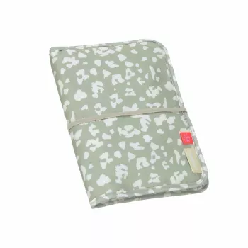 Lässig Green Label torba za pelene, Leo, 18 x 2,5 x 25,5 cm, s vodootpornom podlogom za presvlačenje, reciklirani poliester, light khaki