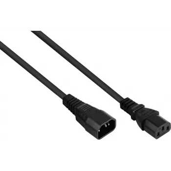 Kabelmeister produžni kabel za napajanje C14 na C13 crni 0,5m