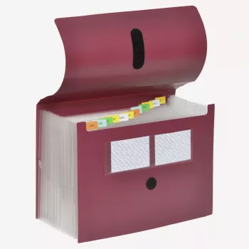 FolderSys registrator s 12 odjeljaka crveni