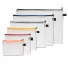 FolderSys 6-dijelni set dokumentnih torbi s patentnim zatvaračem - A6, B6, A5, B5, A4, B4 - proziran