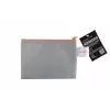 FolderSys torbica s patentnim zatvaračem A6, siva, neprozirni netkani PP 125 x 180 mm