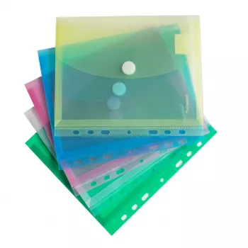 FolderSys 10 futrola za dokumente DIN A5, raznobojne, granulirane, 0,20 mm