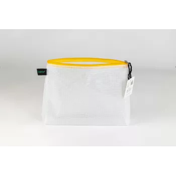 FolderSys dokumentna zip vrećica A5 prozirna/žuta 0,28 mm 1 kom.