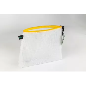FolderSys dokumentna zip vrećica A5 prozirna/žuta 0,28 mm 1 kom.