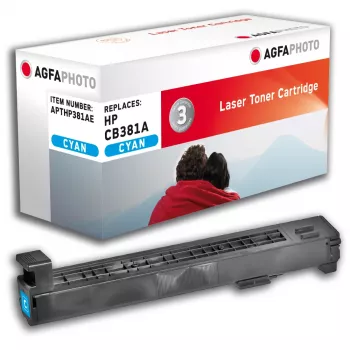 AGFAPHOTO cijan kompatibilna toner kartuša (HP 824A / CB381A) za HP Color LaserJet CM6030, CM6040, CP6015