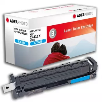 AgfaPhoto APTHPCF411XE premium toner kartuša cijan visokog kapaciteta 5000 stranica kompatibilna HP CF411X