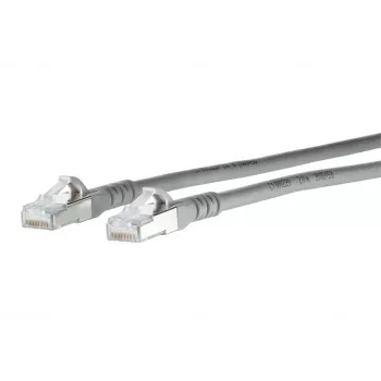 METZ CONNECT BTR 1308457533-E patch kabel RJ45 Cat.6A AWG26 S/FTP LSOH 7,5m sivi