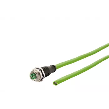 METZ CONNECT mrežni kabel 8-pinski M12 (S)