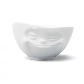 FIFTYEIGHT PRODUCTS zdjela 500ml - Grinning bijela