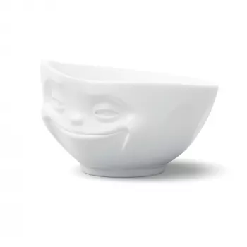 FIFTYEIGHT PRODUCTS zdjela 500ml - Grinning bijela