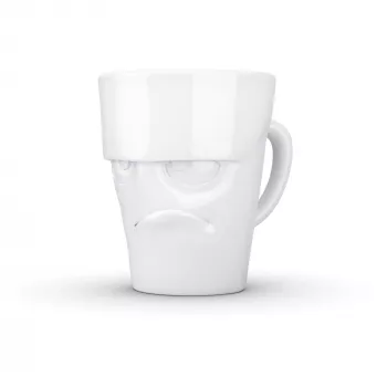 FIFTYEIGHT PRODUCTS FIFTYEIGHT šalica s ručkom 350ml - Grumpy bijela