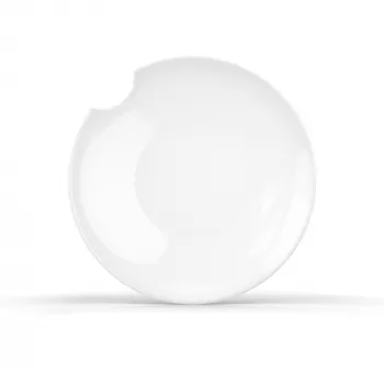 FIFTYEIGHT PRODUCTS FIFTYEIGHT 2 duboka tanjura s ugrizom Ø 24 cm bijeli