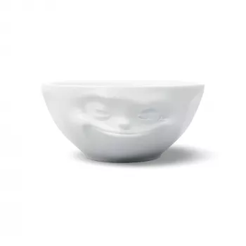 FIFTYEIGHT PRODUCTS zdjela 350ml - Grinning bijela