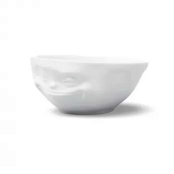FIFTYEIGHT PRODUCTS zdjela 350ml - Grinning bijela