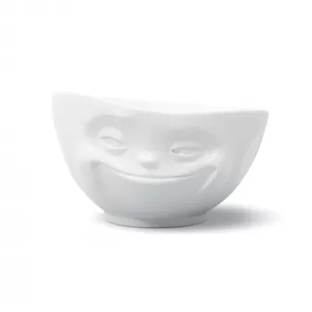 FIFTYEIGHT PRODUCTS zdjela 1000ml - Grinning bijela