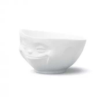FIFTYEIGHT PRODUCTS zdjela 1000ml - Grinning bijela