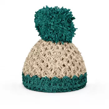 FIFTYEIGHT PRODUCTS držač za jaja Beanie ivory/emerald