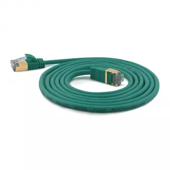 wantecWire patch kabel CAT7 Extra Thin S/FTP zeleni 2,0m