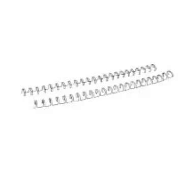 LMG Signaltechnologie 100 spiralnih prstena za uvezivanje, crnih, za 30 listova, 34 petlje, 6 mm, 3:1, A4