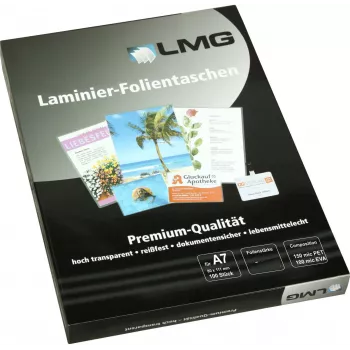 LMG folije za laminiranje sjajne A7 80 mikrona 100 komada