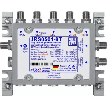 JULTEC JRS0501-8T 8-fazni multiswitch za satelitsku i zemaljsku TV
