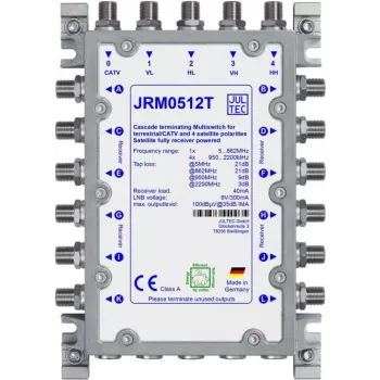 JULTEC JRM0512T multiswitch 12 izlaza 4 SAT ulaza