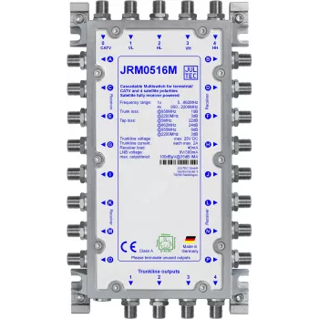 JULTEC JRM0516M 16-fazni multiswitch s 4 SAT ulaza i 1 zemaljskim ulazom