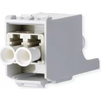 METZ CONNECT OpDAT LC duplex multimodni modul, keramički ferul, bež