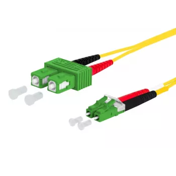 METZ CONNECT OpDAT patch kabel SC-D APC/LC-D APC OS2 1,0 m - jednomodno vlakno