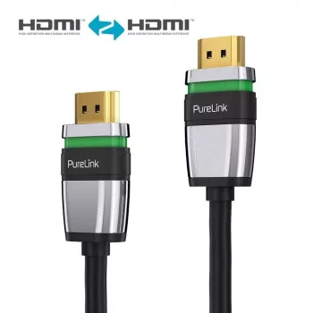 PureLink Ultimate Series Ultra High Speed HDMI Cable with Ethernet 1.0m Triple Shielded Black 8K 60Hz
