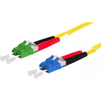 METZ CONNECT OpDAT patch kabel LC dupleks na LC dupleks APC OS2 jednomodni 3,0 m