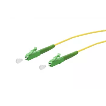 METZ CONNECT OpDAT patch kabel LC-S APC/LC-S APC OS2 Duplex 5m žuti