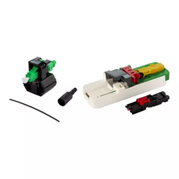 METZ CONNECT LC-OS2 Simplex optički patch kabel, 2m, zeleni, 20 komada