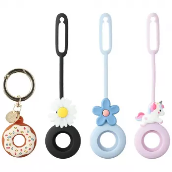 4SMARTS Omega Silicone Case set za Apple AirTag (pakiranje od 4, višebojno)