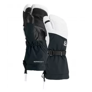 Ortovox rukavice Freeride 3 Finger Pro, Black Raven/Black, veličina L