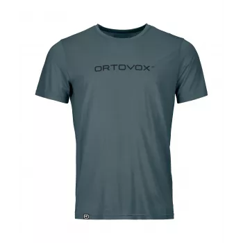 Majica Ortovox 150 Cool Brand, Dark Arctic Grey, L