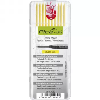 PICA-MARKER Pica DRY Refills Yellow, 10 mina, 2,8 mm, topljive u vodi