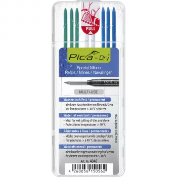 PICA-MARKER Pica DRY Refills Special - 8 mina (grafit, crvena, bijela) 2,8 mm