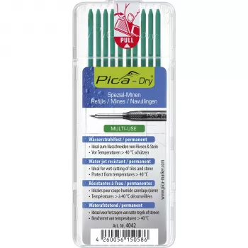 PICA-MARKER Pica DRY Refills Green - 10 mina, 2,8 mm, 125 mm