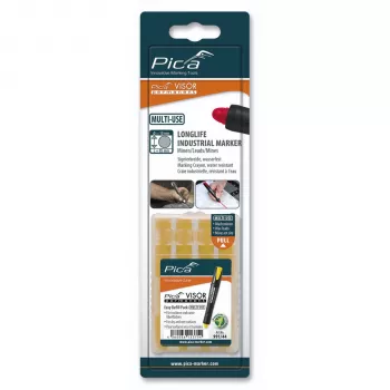Pica VISOR trajni zamjenski ulošci žuti (pakiranje 10 kom) - SB