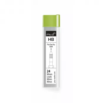 PICA-MARKER Pica Fine-Dry Refills HB - 12 mina, 0,9 mm, grafit, crna