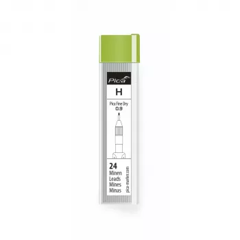 PICA-MARKER Pica Fine-Dry Refills H - 10 mina, 0,9 mm, grafit