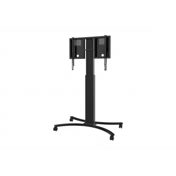 celexon Expert Adjust-4286MB mobilna kolica za zaslone od 42 inch do 86 inch, eloksirani aluminij, crna (RAL 9005)